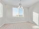 Simple dining area with tile floors and a chandelier at 34909 N Palm Dr, San Tan Valley, AZ 85140