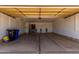 Open two car garage with plenty of room for parking and storage at 4054 E Clovis Cir, Mesa, AZ 85206