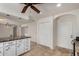 Bright kitchen area showcasing cabinets, drawers, stainless steel appliances, and marble counter at 4054 E Clovis Cir, Mesa, AZ 85206