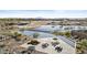 Community with lake, walking path, and seating at 4717 S Ferric --, Mesa, AZ 85212