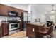 Kitchen with island and stainless appliances at 509 E Daniella Dr, San Tan Valley, AZ 85140