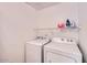 Laundry room with washer and dryer at 5450 E Deer Valley Dr # 1180, Phoenix, AZ 85054