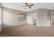 Bedroom with walk-in closet and carpet at 6497 S Twilight Ct, Gilbert, AZ 85298