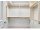 Large walk-in closet with ample shelving and hanging space at 7175 E Camelback Rd # 207, Scottsdale, AZ 85251