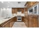 Well-equipped kitchen featuring stainless steel appliances at 7175 E Camelback Rd # 207, Scottsdale, AZ 85251