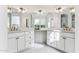 Modern bathroom with a large vanity and plenty of counter space at 7705 E Doubletree Ranch Rd # 55, Scottsdale, AZ 85258