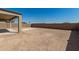 Large backyard with a block wall and plenty of space at 8569 N 175Th Ln, Waddell, AZ 85355