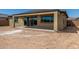 New construction home with covered patio and large backyard at 8569 N 175Th Ln, Waddell, AZ 85355