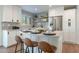 Modern white kitchen with stainless steel appliances at 8732 E Valley Vista Dr, Scottsdale, AZ 85250