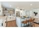 Modern white kitchen with stainless steel appliances at 8732 E Valley Vista Dr, Scottsdale, AZ 85250