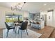 Modern kitchen with white cabinets, an island, and stainless steel appliances at 8732 E Valley Vista Dr, Scottsdale, AZ 85250