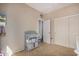 bedroom with built-in shelving and closet at 8805 W Windrose Dr, Peoria, AZ 85381