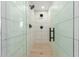 Walk-in shower with glass enclosure and dual shower heads at 902 S 96Th St, Mesa, AZ 85208