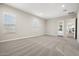 Spacious bedroom with neutral walls and carpet flooring at 10229 N 177Th Dr, Waddell, AZ 85355