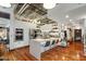 Modern kitchen with stainless steel appliances and an island at 114 W Adams St # 203, Phoenix, AZ 85003