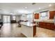 Spacious kitchen with granite island and stainless steel appliances at 12222 W Planada Ln, Sun City, AZ 85373