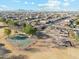Community park with basketball court and playground at 1381 W Birch Rd, Queen Creek, AZ 85140