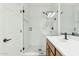 Bathroom with a walk-in shower and modern fixtures at 1381 W Birch Rd, Queen Creek, AZ 85140