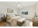 Main bedroom with light walls and neutral decor at 1381 W Birch Rd, Queen Creek, AZ 85140