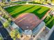 Aerial view of a community baseball field at 20309 N Windy Walk Ct, Surprise, AZ 85374