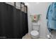 Clean bathroom with shower and toilet at 21269 W Haven Dr, Buckeye, AZ 85396