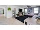 Spacious living room with sectional sofa and large TV at 21269 W Haven Dr, Buckeye, AZ 85396