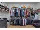 Spacious walk-in closet with ample hanging space at 21269 W Haven Dr, Buckeye, AZ 85396