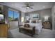 Spacious main bedroom with large windows and mountain views at 22653 W Irma Ln, Surprise, AZ 85387