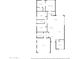 3-bedroom, 3-bathroom floor plan with a 2-car garage at 2826 N 28Th Pl, Phoenix, AZ 85008