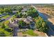 Bird's-eye view of a luxurious home and expansive grounds at 4222 E Mclellan Cir # 7, Mesa, AZ 85205