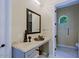 Vanity with modern sink and ample counter space at 4222 E Mclellan Cir # 7, Mesa, AZ 85205