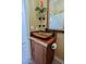 Stylish bathroom featuring a unique wooden vessel sink at 4222 E Mclellan Cir # 7, Mesa, AZ 85205