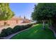 Landscaped front yard with mature trees and a spacious driveway at 4222 E Mclellan Cir # 7, Mesa, AZ 85205
