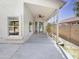 Covered patio with ceiling fan, extending the living space outdoors at 4350 E Longhorn St, San Tan Valley, AZ 85140