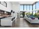 Modern kitchen with large island and high-end appliances at 4515 N 36Th Way, Phoenix, AZ 85018