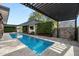 Inviting pool with pergola and outdoor seating area at 4515 N 36Th Way, Phoenix, AZ 85018