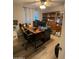 Home office with large desk and built-in shelving at 524 W Fairway Dr # 13, Mesa, AZ 85201