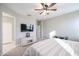 Main bedroom with TV mount and ample space at 5523 W Chuck Box Rd, Laveen, AZ 85339