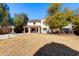 Large backyard with pool, deck and spacious grass area at 5731 W Aster Dr, Glendale, AZ 85304