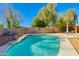 Sparkling pool with spacious backyard and patio at 5731 W Aster Dr, Glendale, AZ 85304