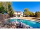 Stunning pool view, showcasing large backyard and home at 5731 W Aster Dr, Glendale, AZ 85304