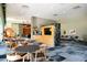 Community lounge with seating, a coffee bar and modern decor at 7120 E Kierland Blvd # 218, Scottsdale, AZ 85254