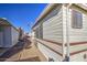 Exterior view of mobile home with gravel landscaping at 7750 E Broadway Rd # 156, Mesa, AZ 85208