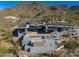 Aerial view of a house under construction with mountain backdrop at 11098 E Whistling Wind Way # 1851, Scottsdale, AZ 85255