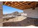 Under construction pool with mountain backdrop at 11098 E Whistling Wind Way # 1851, Scottsdale, AZ 85255