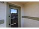 Private balcony view from inside at 13441 W Rose Ln, Litchfield Park, AZ 85340