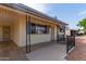 House exterior showcasing front entrance and porch at 1416 S Lawther Dr, Apache Junction, AZ 85120