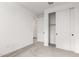 Bedroom with neutral carpeting and closets provides ample storage space at 18556 E Dario Rd, Gold Canyon, AZ 85118