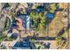 Aerial view of a house with pool and large lot at 19530 E Via Del Oro --, Queen Creek, AZ 85142