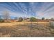 Open pasture area with metal fencing at 19530 E Via Del Oro --, Queen Creek, AZ 85142